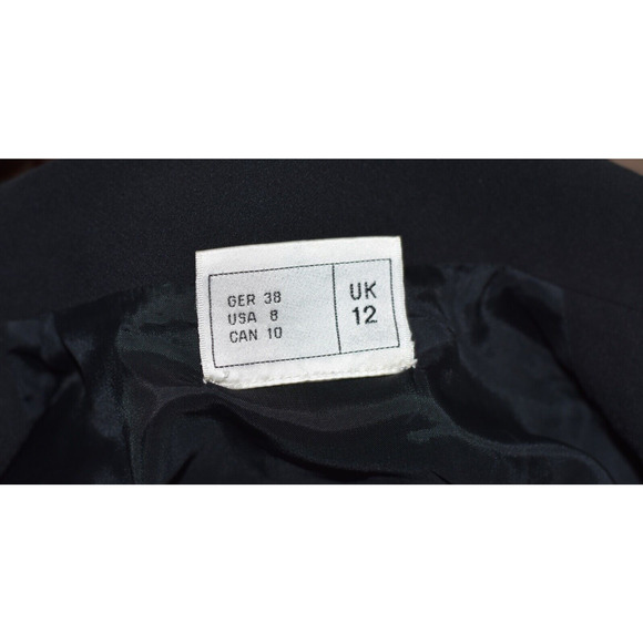 FRANK USHER Couture Evening Special Occasion Skirt Jacket 2pc Suit Size 8 - Picture 10 of 11